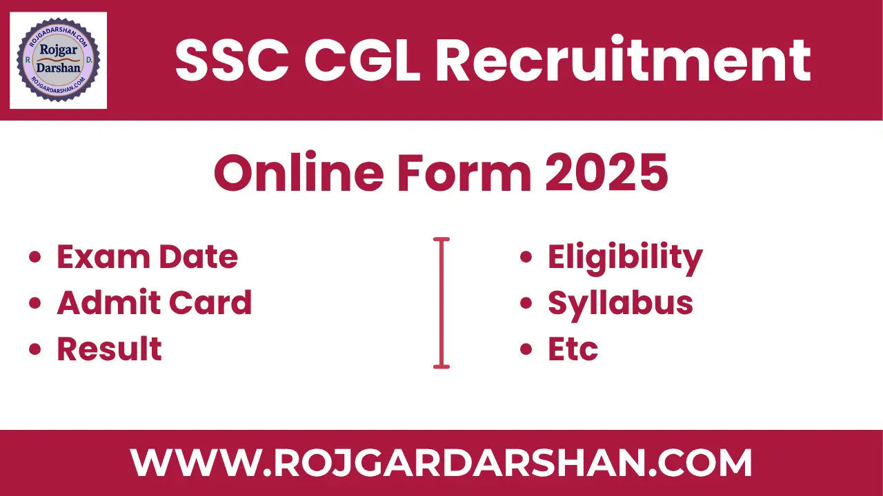 SSC CGL 2025 Recuritment