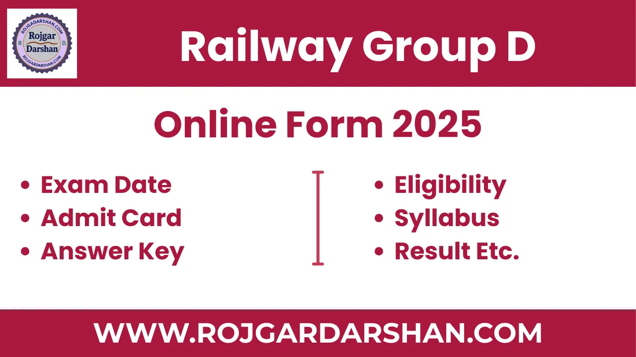 Railway Group D Admit Card 2025