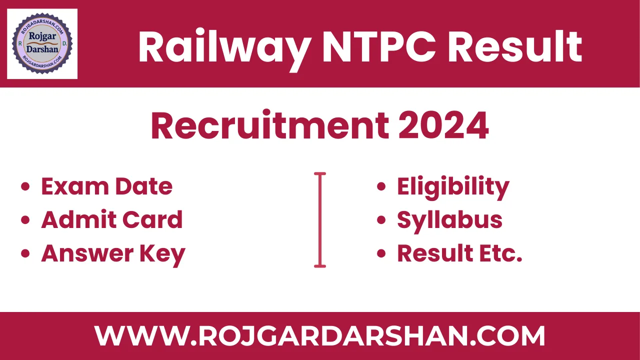 Railway NTPC Result 2025