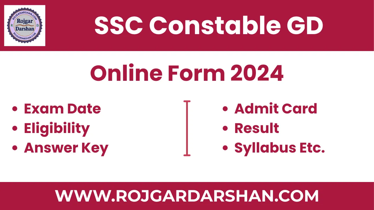 SSC Constable GD 2024