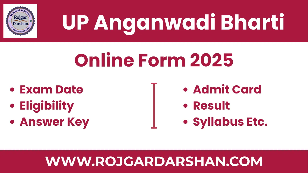 UP Anganwadi Bharti 2025