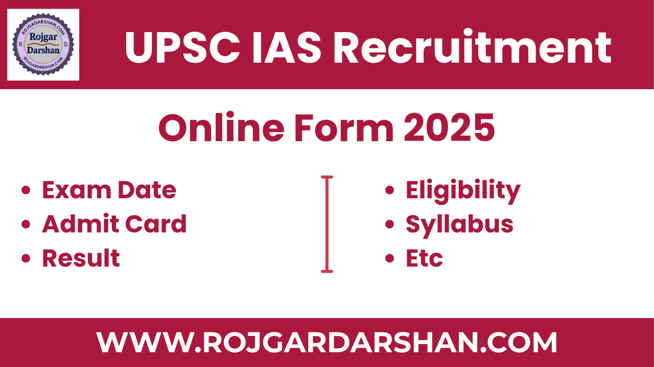 UPSC Civil Services IAS Exam 2025