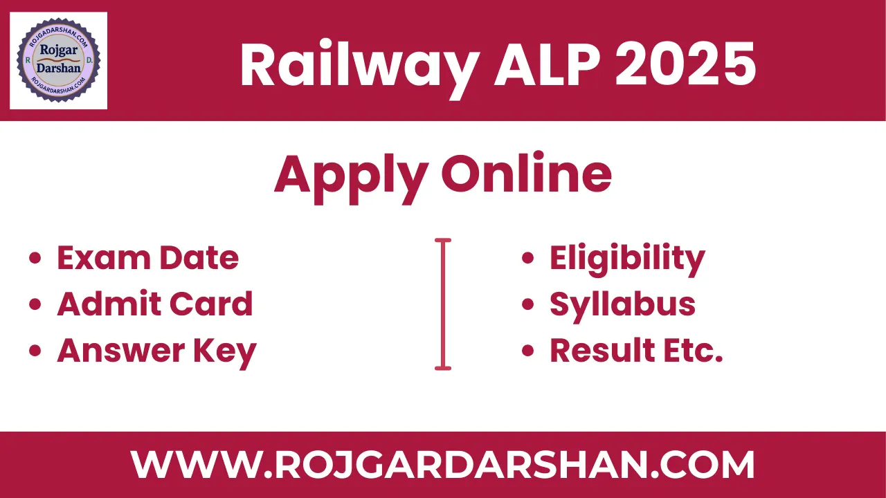 Railway RRB ALP 2025